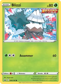 Blizzi — carte 9 de l’extension Règne de Glace