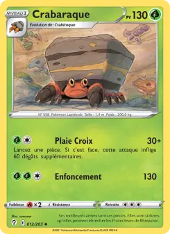Crabaraque — carte 12 de l’extension Évolution Céleste