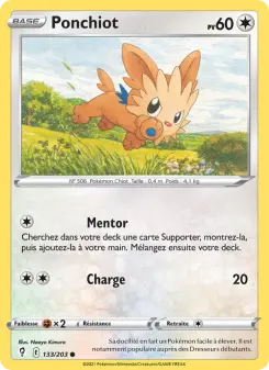 Ponchiot — carte 133 de l’extension Évolution Céleste