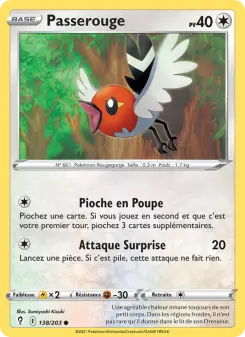 Passerouge — carte 138 de l’extension Évolution Céleste