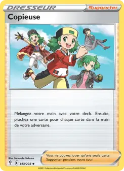 Copieuse — carte 143 de l’extension Évolution Céleste