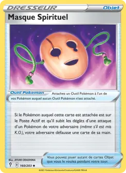 Masque Spirituel — carte 160 de l’extension Évolution Céleste