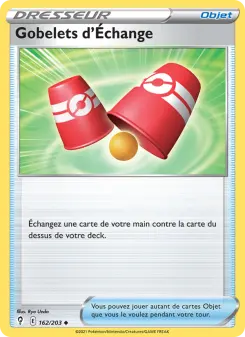 Gobelets d'Échange — carte 162 de l’extension Évolution Céleste