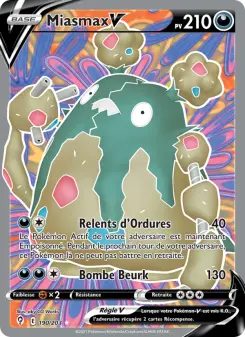 Miasmax V — carte 190 de l’extension Évolution Céleste