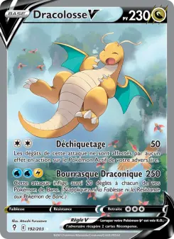 Dracolosse V — carte 192 de l’extension Évolution Céleste