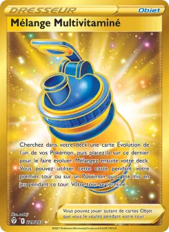 Mélange Multivitaminé — carte 229 de l’extension Évolution Céleste