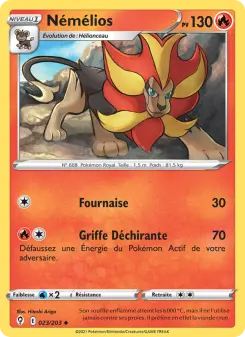 Némélios — carte 23 de l’extension Évolution Céleste