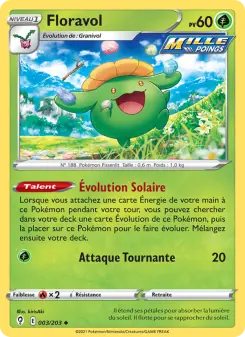 Floravol — carte 3 de l’extension Évolution Céleste