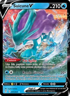 Suicune V — carte 31 de l’extension Évolution Céleste