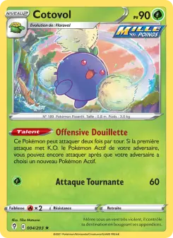 Cotovol — carte 4 de l’extension Évolution Céleste