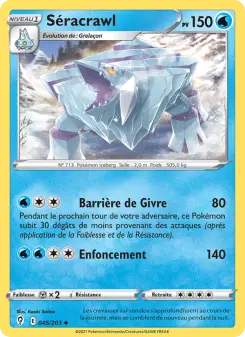Séracrawl — carte 45 de l’extension Évolution Céleste