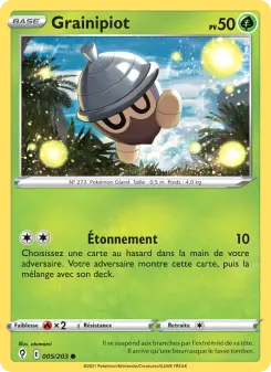 Grainipiot — carte 5 de l’extension Évolution Céleste