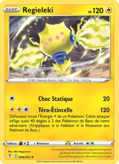 Regieleki — carte 60 de l’extension Évolution Céleste