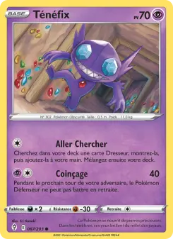 Ténéfix — carte 67 de l’extension Évolution Céleste