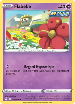 Flabébé — carte 71 de l’extension Évolution Céleste