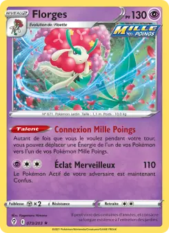 Florges — carte 73 de l’extension Évolution Céleste