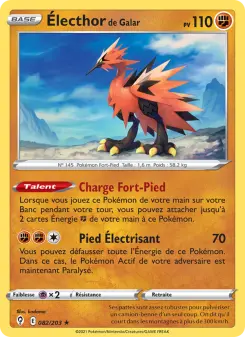 Électhor de Galar — carte 82 de l’extension Évolution Céleste