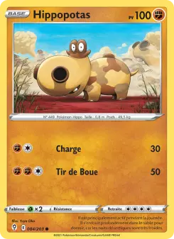 Hippopotas — carte 84 de l’extension Évolution Céleste