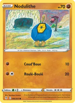 Nodulithe — carte 86 de l’extension Évolution Céleste
