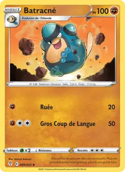 Batracné — carte 89 de l’extension Évolution Céleste