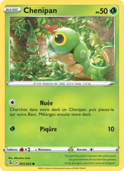 Chenipan — carte 1 de l’extension Poing de Fusion