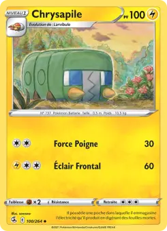 Chrysapile — carte 100 de l’extension Poing de Fusion