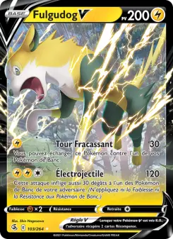 Fulgudog V — carte 103 de l’extension Poing de Fusion