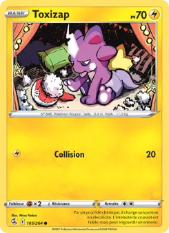 Toxizap — carte 105 de l’extension Poing de Fusion