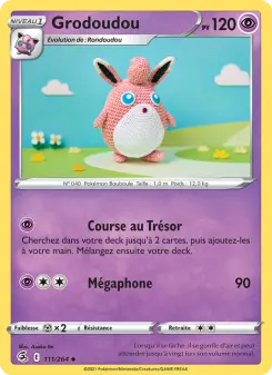 Grodoudou — carte 111 de l’extension Poing de Fusion