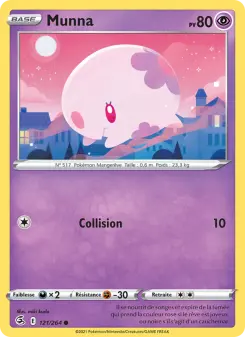 Munna — carte 121 de l’extension Poing de Fusion