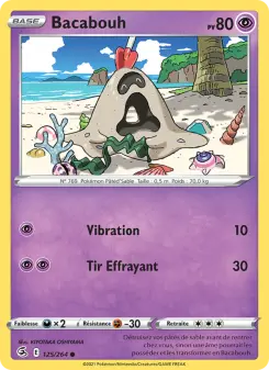 Bacabouh — carte 125 de l’extension Poing de Fusion