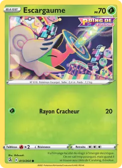 Escargaume — carte 13 de l’extension Poing de Fusion