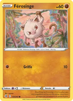Férosinge — carte 133 de l’extension Poing de Fusion