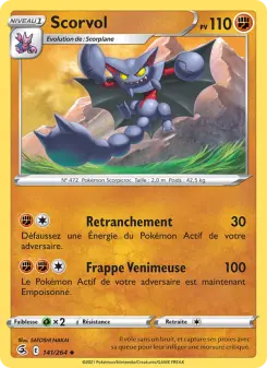 Scorvol — carte 141 de l’extension Poing de Fusion