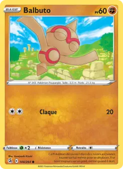 Balbuto — carte 144 de l’extension Poing de Fusion