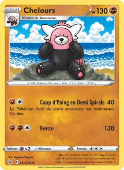 Chelours — carte 151 de l’extension Poing de Fusion
