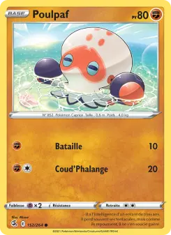 Poulpaf — carte 152 de l’extension Poing de Fusion