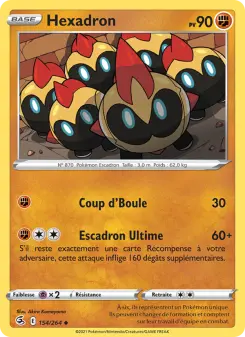 Hexadron — carte 154 de l’extension Poing de Fusion