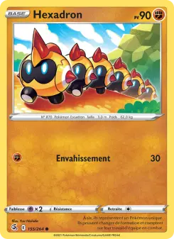Hexadron — carte 155 de l’extension Poing de Fusion