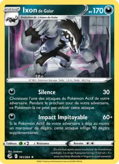Ixon de Galar — carte 161 de l’extension Poing de Fusion