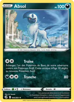 Absol — carte 164 de l’extension Poing de Fusion