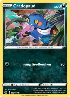 Cradopaud — carte 165 de l’extension Poing de Fusion