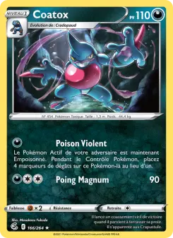 Coatox — carte 166 de l’extension Poing de Fusion