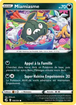 Miamiasme — carte 168 de l’extension Poing de Fusion