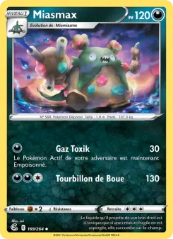 Miasmax — carte 169 de l’extension Poing de Fusion