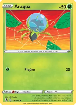 Araqua — carte 19 de l’extension Poing de Fusion