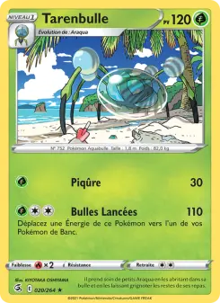 Tarenbulle — carte 20 de l’extension Poing de Fusion