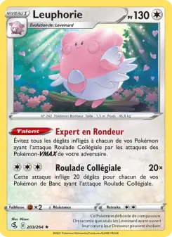 Leuphorie — carte 203 de l’extension Poing de Fusion