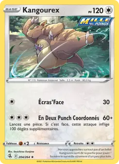 Kangourex — carte 204 de l’extension Poing de Fusion
