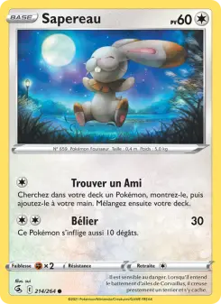 Sapereau — carte 214 de l’extension Poing de Fusion